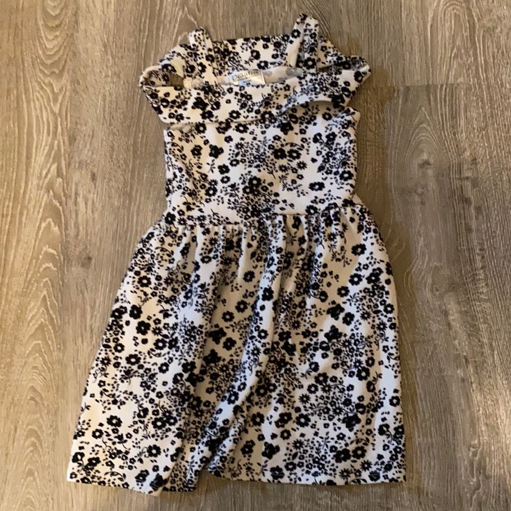 Black and White Party Dress